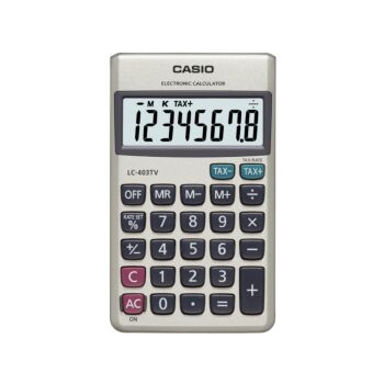 CALCULATRICE DE POCHE "CASIO" REF: LC-403TV